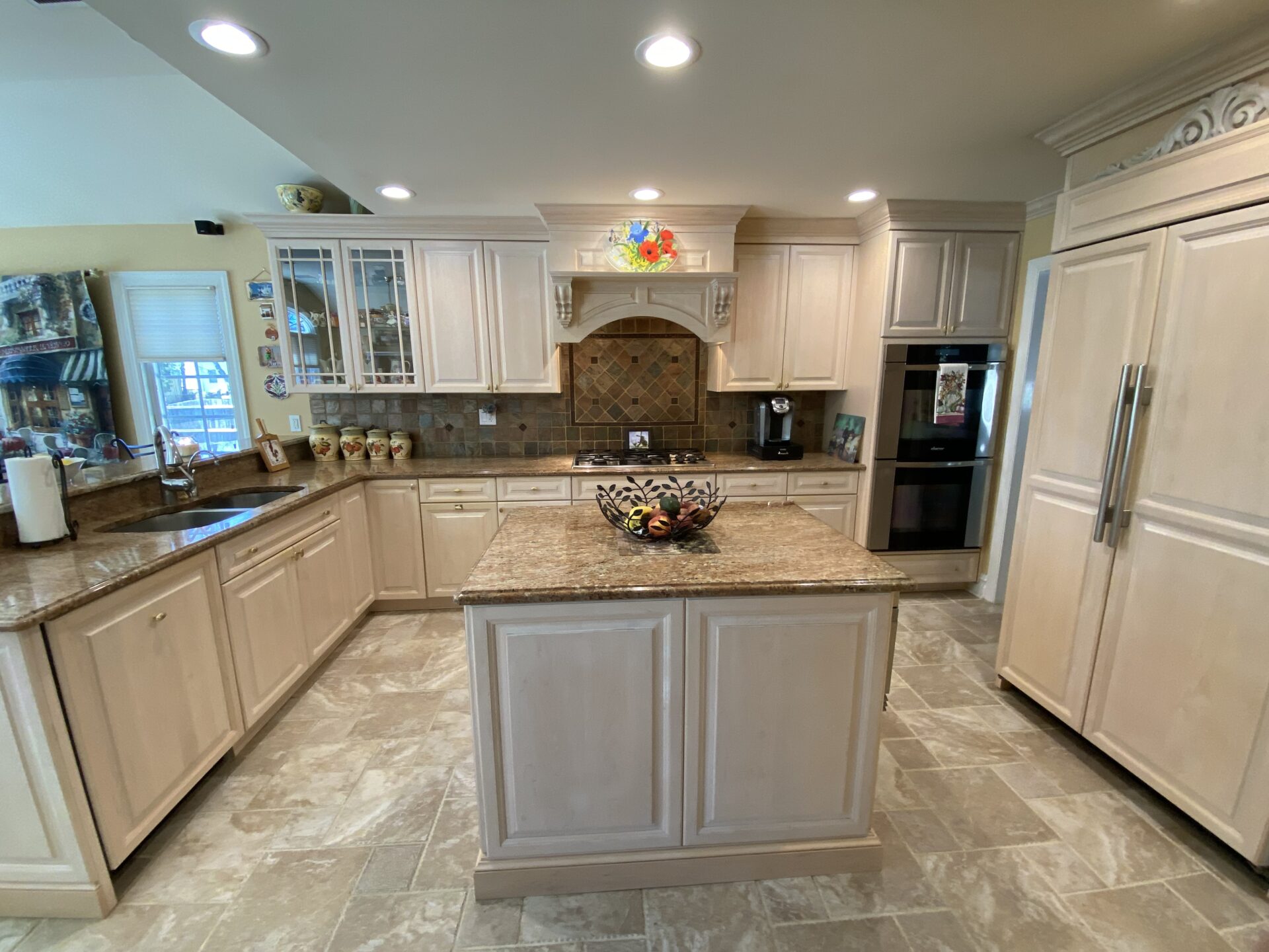 A remodeled kitchen