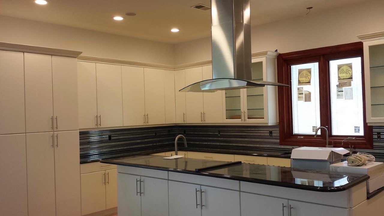 Cupboards and cabinets in the kitchen