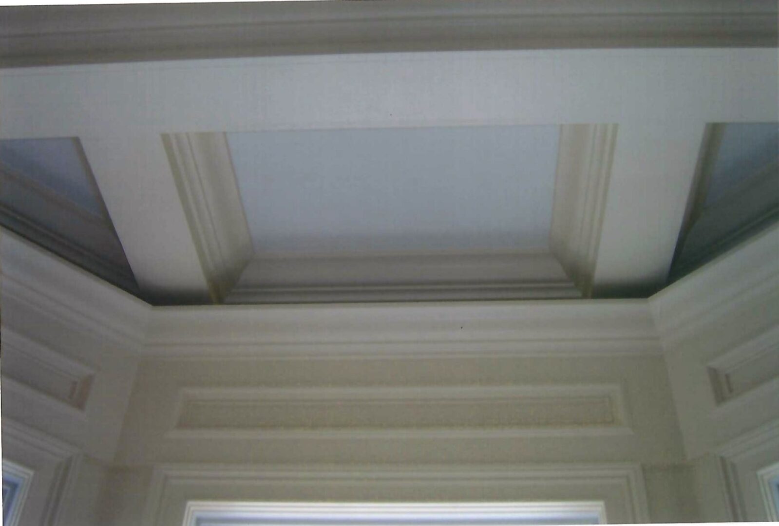 elegant coffered ceiling