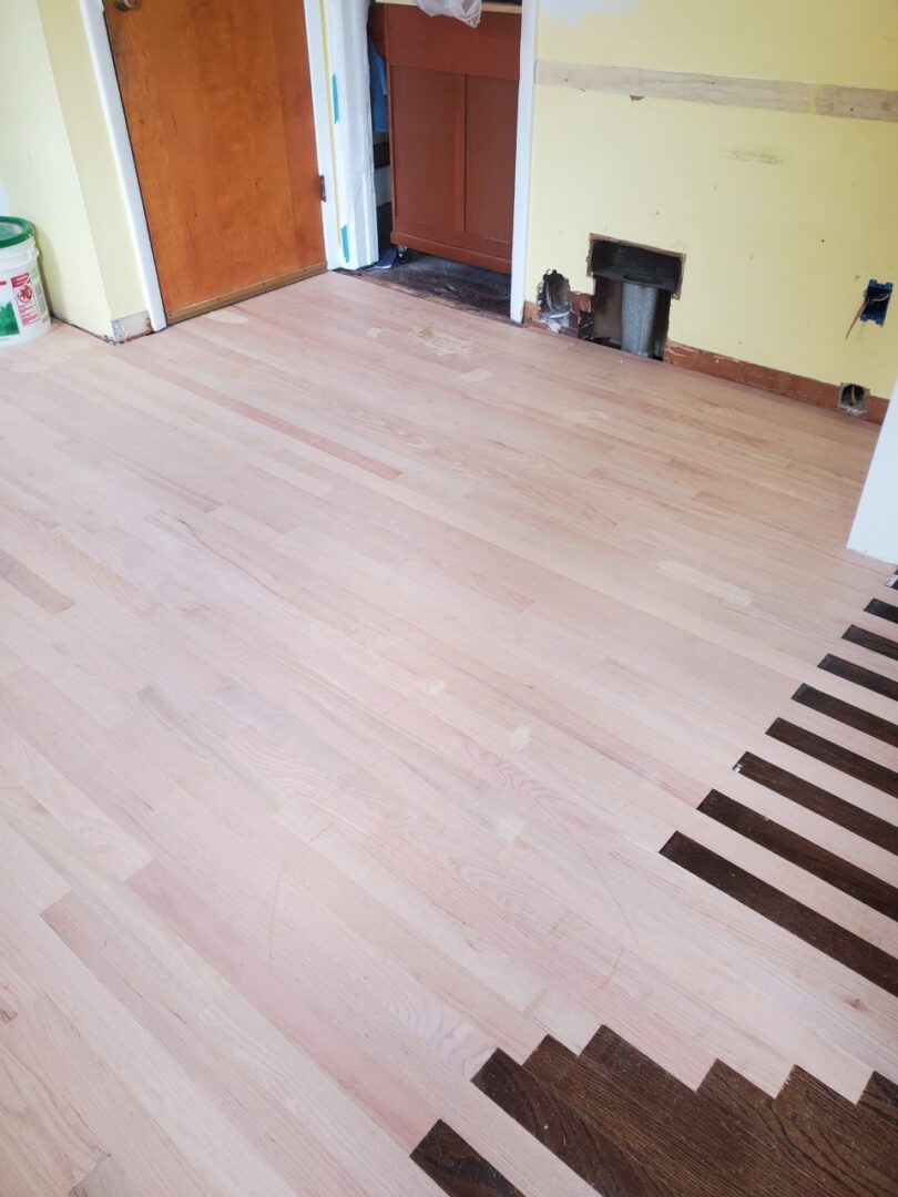 A beautiful floor work in cream color